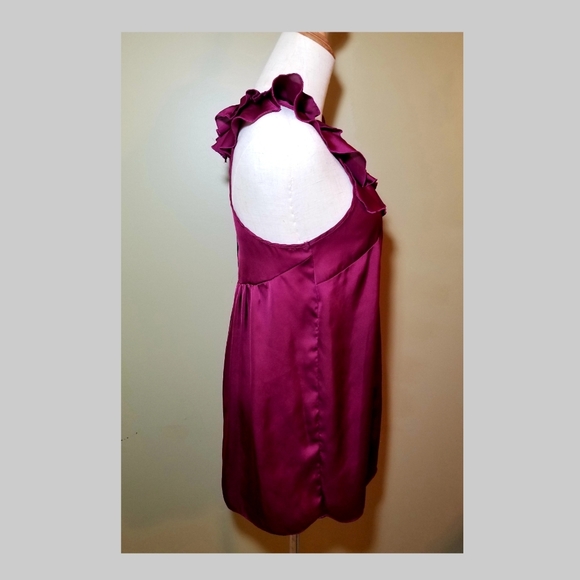 Tramp Tri-Ruffle Sleeveless Blouse - Picture 3 of 8